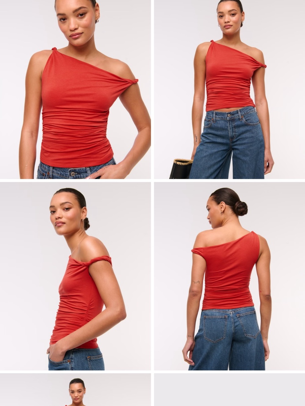 Abercrombie & Fitch asymmetrical twist too